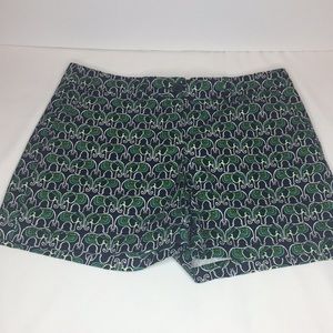 Crown & Ivy Color Navy with Elephant Print Size 6